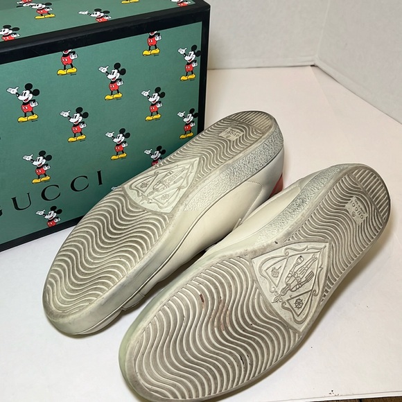 Gucci Ace sneaker Gucci x Disney Collab. Men’s size 11. - Picture 6 of 8
